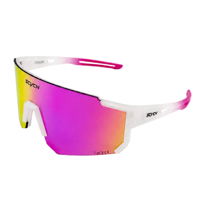 SCVCN Aero – Écran miroir blanc / rose